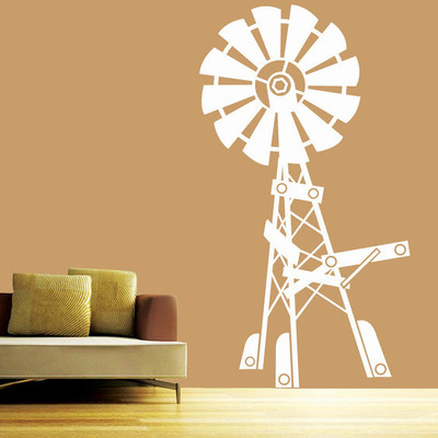 50% OFF on DeStudio DeStudio Wind Mill One Wall Stickers Size JUMBO WALL STICKER Sticker