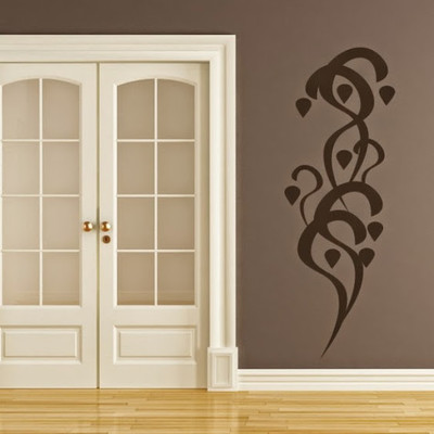 50% OFF on DeStudio Floral Pattern Flowers Size Giant WALL STICKER Sticker