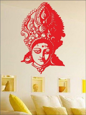 87% OFF on Wall1ders Maa Durga PVC Vinyl Sticker Pack of 1 87% OFF on Wall1ders Maa Durga PVC Vinyl Sticker Pack of 1
