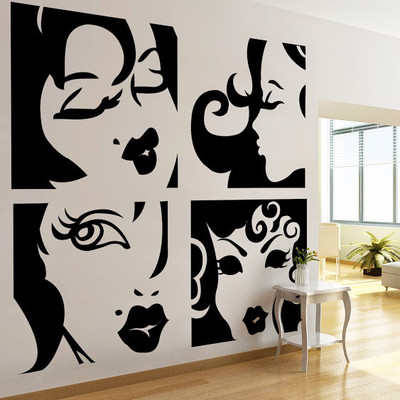 66% OFF on DeStudio DeStudio Ladies Wall Stickers Size SMALL WALL STICKER Sticker