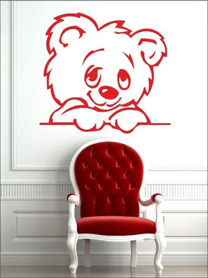 71% OFF on Wall1ders Puppy PVC Vinyl Sticker Pack of 1