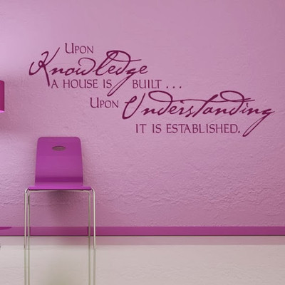 50% OFF on DeStudio DeStudio Upon Knowledge Wall Stickers Size GIANT WALL STICKER Sticker