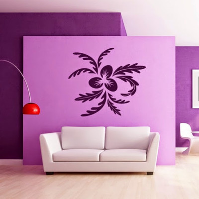 44% OFF on DeStudio Leaves Floral One Size Tiny Wall Sticker