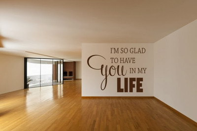 50% OFF on DeStudio DeStudio Im So Glad To Have You One Wall Stickers Size SUPER WALL STICKER Sticker