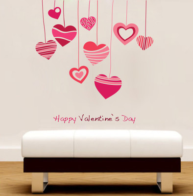 64% OFF on Decor Kafe Decal Style Happy Valentine's Day Art Small Size- 15*15 Inch Wall Sticker Pack of 1 64% OFF on Decor Kafe Decal Style Happy Valentine's Day Art Small Size- 15*15 Inch Wall Sticker Pack of 1