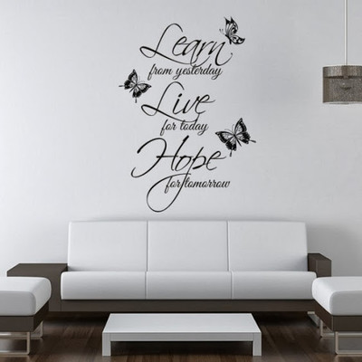 50% OFF on DeStudio DeStudio Learn Live One Wall Stickers Size GIANT WALL STICKER Sticker
