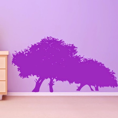 66% OFF on DeStudio Five Trees In A Row Forrest Woods Size Small Wall Sticker 66% OFF on DeStudio Five Trees In A Row Forrest Woods Size Small Wall Sticker
