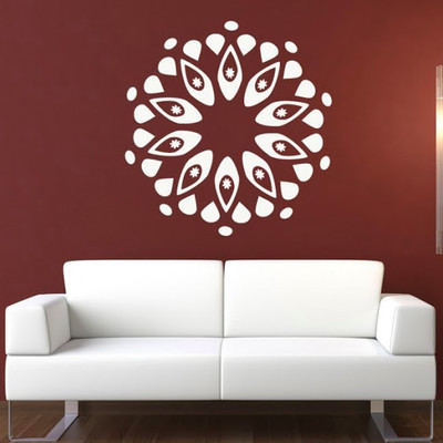 50% OFF on DeStudio Circle Pattern Flower Petals Leaves One Size Jumbo WALL STICKER Sticker 50% OFF on DeStudio Circle Pattern Flower Petals Leaves One Size Jumbo WALL STICKER Sticker