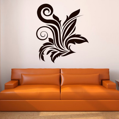 50% OFF on DeStudio Floral Edge Sticker Size Mega Wall Sticker