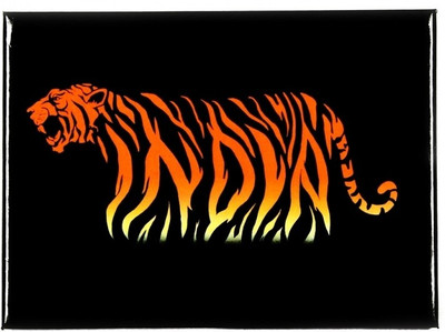 40% OFF on Happily Unmarried India Tiger Magnetic Sticker Sticker 40% OFF on Happily Unmarried India Tiger Magnetic Sticker Sticker