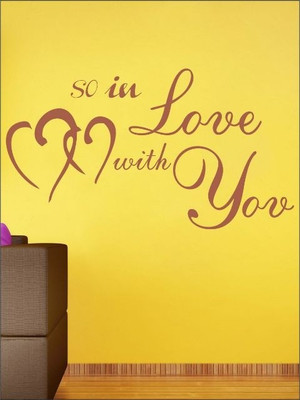 80% OFF on Wall1ders Love With U PVC Vinyl Sticker Sticker Pack of 1 80% OFF on Wall1ders Love With U PVC Vinyl Sticker Sticker Pack of 1