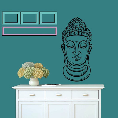 28% OFF on meSleep Saint Design Black PVC Sticker Pack of 1 28% OFF on meSleep Saint Design Black PVC Sticker Pack of 1