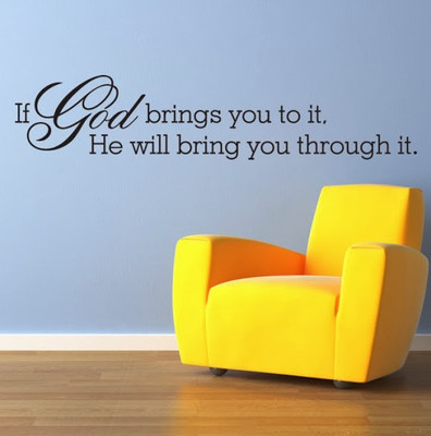 50% OFF on DeStudio DeStudio If God Brings you Wall Stickers Size GIANT WALL STICKER Sticker