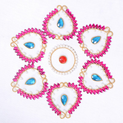 58% OFF on Amba Handicraft Pink Kundan Rangoli Acrylic Sheet Sticker 58% OFF on Amba Handicraft Pink Kundan Rangoli Acrylic Sheet Sticker