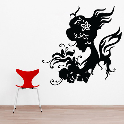 80% OFF on D��cor Kafe Decal Style Women Swirls Wall Sticker Large Size-21*21 Inch Wall Sticker Sticker Pack of 1 80% OFF on D��cor Kafe Decal Style Women Swirls Wall Sticker Large Size-21*21 Inch Wall Sticker Sticker Pack of 1