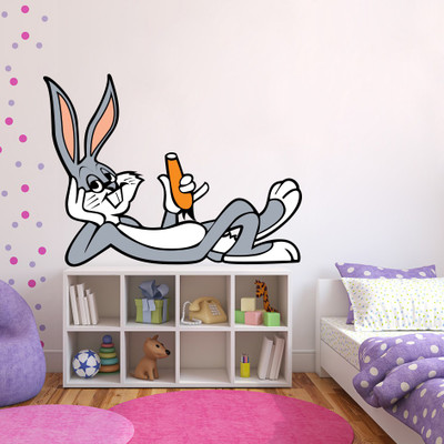 53% OFF on Decor Kafe Decal Style Big Bunny Art Small Size- 15*11 Inch Wall Sticker Pack of 1 53% OFF on Decor Kafe Decal Style Big Bunny Art Small Size- 15*11 Inch Wall Sticker Pack of 1