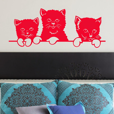 50% OFF on DeStudio Cats Silhouette Animals Wall Sticker Sticker 50% OFF on DeStudio Cats Silhouette Animals Wall Sticker Sticker