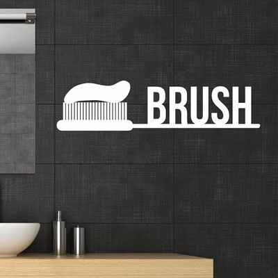 50% OFF on DeStudio Brush Toothbrush One Wall Sticker Sticker 50% OFF on DeStudio Brush Toothbrush One Wall Sticker Sticker
