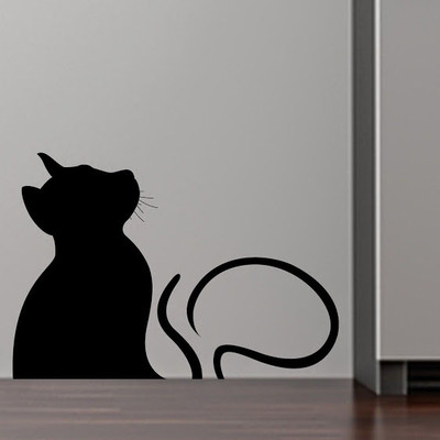 50% OFF on DeStudio Cat Silhouette Pets Cat Animal Wall Sticker Sticker 50% OFF on DeStudio Cat Silhouette Pets Cat Animal Wall Sticker Sticker