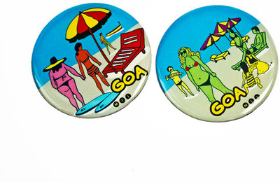 Made In India Goa Fridge Magnetic Sticker Sticker Made In India Goa Fridge Magnetic Sticker Sticker