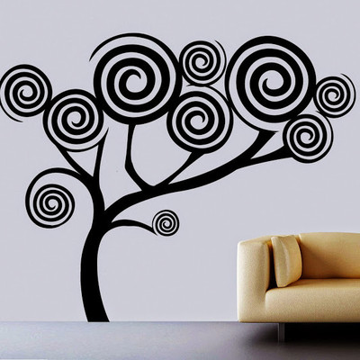 50% OFF on DeStudio DeStudio Spiral Tree Wall Stickers Size MEGA WALL STICKER Sticker