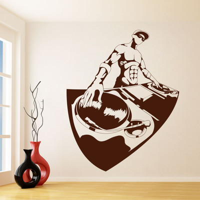 86% OFF on D��cor Kafe Decal Style Deejay Music Wall Art Large Size-28*35 Inch Wall Sticker Sticker Pack of 1 86% OFF on D��cor Kafe Decal Style Deejay Music Wall Art Large Size-28*35 Inch Wall Sticker Sticker Pack of 1