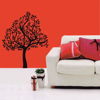 35% OFF on meSleep Tree Design Black PVC Sticker Pack of 1 35% OFF on meSleep Tree Design Black PVC Sticker Pack of 1