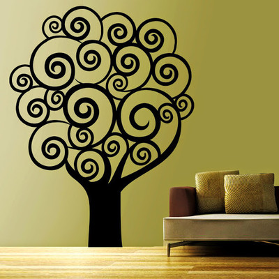 50% OFF on DeStudio DeStudio Swirl Tree Floral Wall Stickers Size GIANT WALL STICKER Sticker