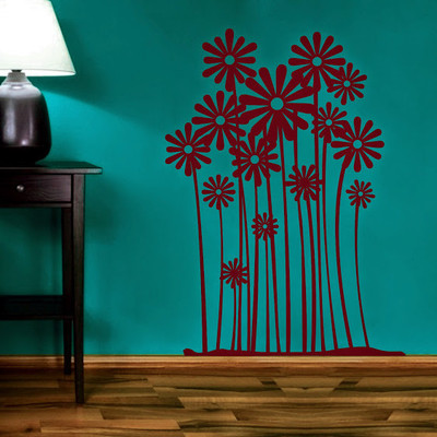 87% OFF on DeStudio Flower Farm Two Size Tiny Wall Sticker