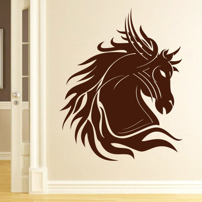 84% OFF on D��cor Kafe Decal Style Horse Head Wall Art Large Size-21*26 Inch Wall Sticker Sticker Pack of 1 84% OFF on D��cor Kafe Decal Style Horse Head Wall Art Large Size-21*26 Inch Wall Sticker Sticker Pack of 1