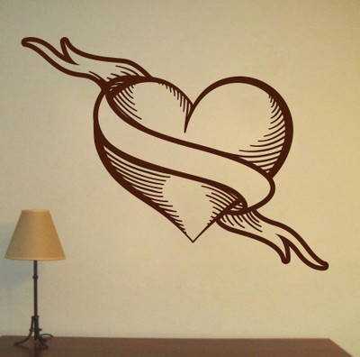 66% OFF on D��cor Kafe Decal Style Broken Heart Wall Art Small Size-18*13 Inch Wall Sticker Sticker Pack of 1 66% OFF on D��cor Kafe Decal Style Broken Heart Wall Art Small Size-18*13 Inch Wall Sticker Sticker Pack of 1
