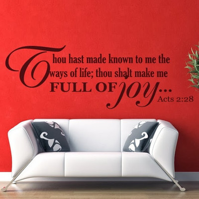 50% OFF on DeStudio DeStudio Thou Hast Made Known Wall Stickers Size GIANT WALL STICKER Sticker