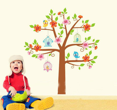 33% OFF on Pindia Baby Birds Tree Design Wall Sticker 33% OFF on Pindia Baby Birds Tree Design Wall Sticker