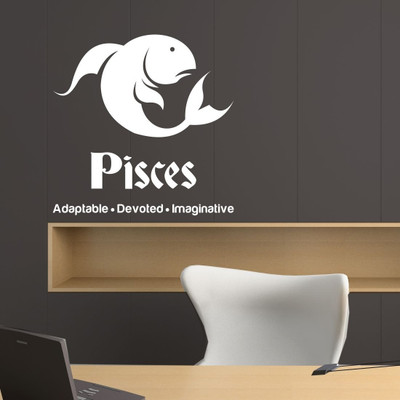 25% OFF on Chipakk Pisces Zodiac Decal - White-M Pigmented Polyvinyl Films Imported Sticker 25% OFF on Chipakk Pisces Zodiac Decal - White-M Pigmented Polyvinyl Films Imported Sticker