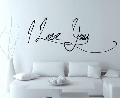 64% OFF on Decor Kafe Decal Style I love You Wall Small Size-23*9 Inch Vinyl Film Sticker Pack of 1 64% OFF on Decor Kafe Decal Style I love You Wall Small Size-23*9 Inch Vinyl Film Sticker Pack of 1