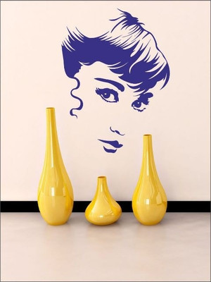 84% OFF on Wall1ders Audrey Hepburn Sketch PVC Vinyl Sticker Sticker Pack of 1