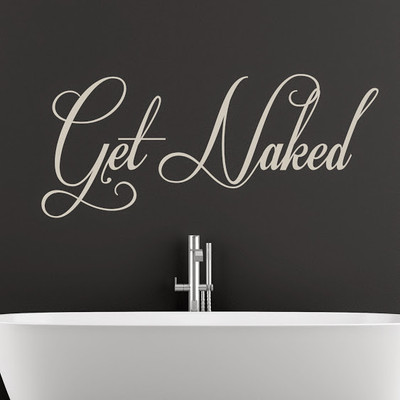 50% OFF on DeStudio Humor Naked Color Gray Size 150 X 60 Cms Wall Sticker