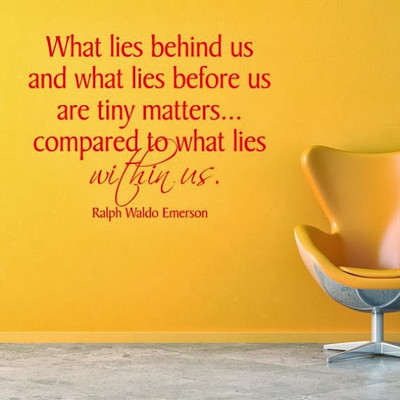 87% OFF on DeStudio What Lies Behind Us Size Tiny Wall Sticker