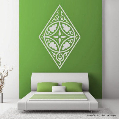 50% OFF on DeStudio DeStudio Diamond Floral Wall Stickers Size LARGE WALL STICKER Sticker