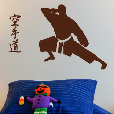 76% OFF on DeStudio Karate Kung Fu Sports Kids Decal Wall Sticker Sticker