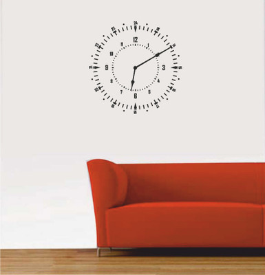 35% OFF on Ritzy Numeric Clock Wall Decal Sticker