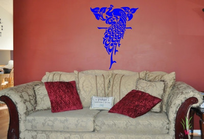 31% OFF on Wall Whispers Peacock with Leaves Vinyl Sticker 31% OFF on Wall Whispers Peacock with Leaves Vinyl Sticker