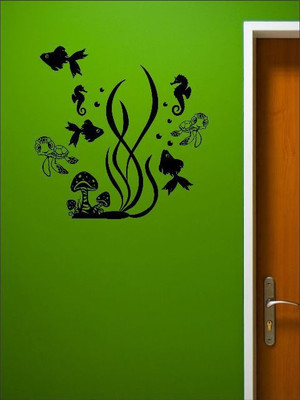 87% OFF on Wall1ders Fish Aquarium Sticker Sticker Pack of 1 87% OFF on Wall1ders Fish Aquarium Sticker Sticker Pack of 1