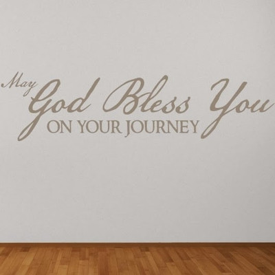 50% OFF on DeStudio DeStudio May God Bless You Wall Stickers Size GIANT WALL STICKER Sticker
