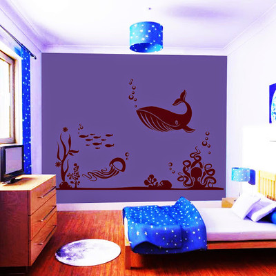 87% OFF on DeStudio DeStudio Under Water World Two Wall Stickers Size TINY WALL STICKER Sticker