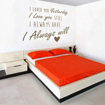 50% OFF on DeStudio DeStudio I Loved You One Wall Stickers Size GIANT WALL STICKER Sticker