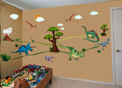 10% OFF on WallDesign Dinosaur Days PVC Sticker 10% OFF on WallDesign Dinosaur Days PVC Sticker