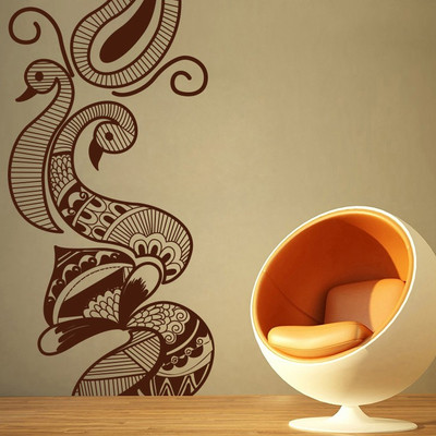 87% OFF on D��cor Kafe Decal Style Peacock Wall Art Medium Size-21*43 Inch Wall Sticker Sticker Pack of 1 87% OFF on D��cor Kafe Decal Style Peacock Wall Art Medium Size-21*43 Inch Wall Sticker Sticker Pack of 1