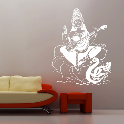 40% OFF on Creative Width Decor Maa Saraswati Vinyl Sticker Sticker Pack of 1 40% OFF on Creative Width Decor Maa Saraswati Vinyl Sticker Sticker Pack of 1