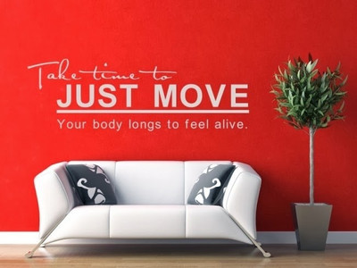 50% OFF on DeStudio DeStudio Take Time One Wall Stickers Size MEGA WALL STICKER Sticker